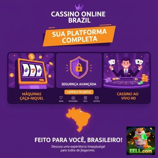 eell oferece uma plataforma completa para cassino online.