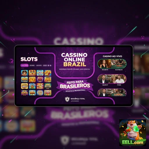 Interface de jogos de slots da eell com opções VIP.