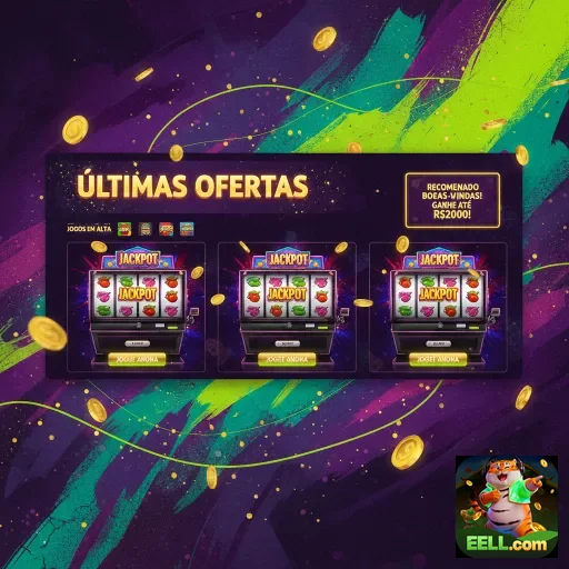 Interface do site EELL mostrando ofertas de jogos VIP.